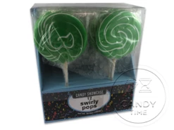 Swirly Pops Green 12 Pack