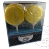 Swirly Pops Yellow 12 Pack