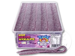 TNT Sour Straps Grape 1.4kg Tub