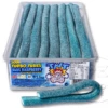 TNT Turbo Tubes Sour Blue Raspberry 30pc Tub -CANDY TIME Store tnt turbo tubes sour blue raspberry