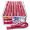 TNT Turbo Tubes Sour Strawberry 30pc Tub -CANDY TIME Store tnt turbo tubes sour strawberry