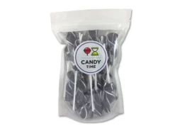 Twirly Lollipops 24pc Bag Black