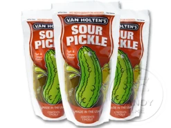 Pickle In A Pouch - Jumbo Sour Pickle Box Of 12