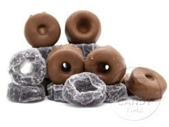 Premium Milk Chocolate Coated Aniseed Rings 500g Bag