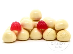Premium White Chocolate Raspberry Jellies 500g Bag